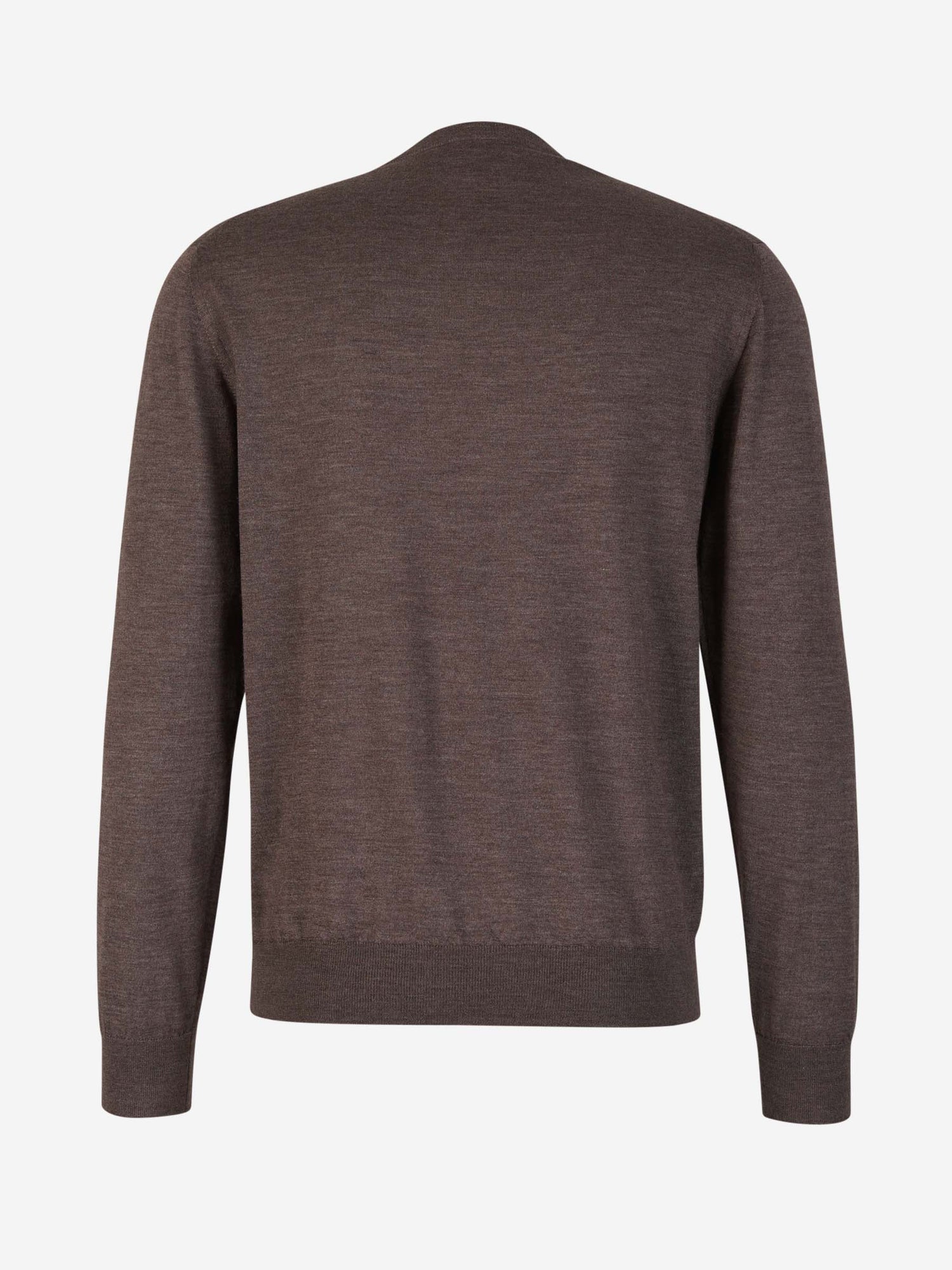 Outlet online Santa Eulalia Hombre Jersey Cashmere Y Seda color Marrón Oscuro sku 542-002093 06 - Foto 2