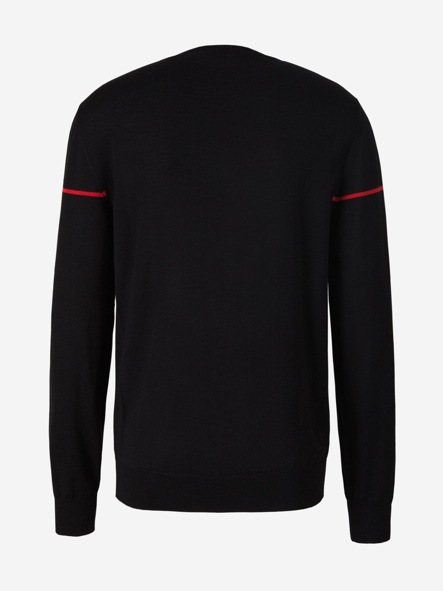 Outlet online Balmain Hombre Jersey Logo Lana color Negro sku 542-002108 00 - Foto 2