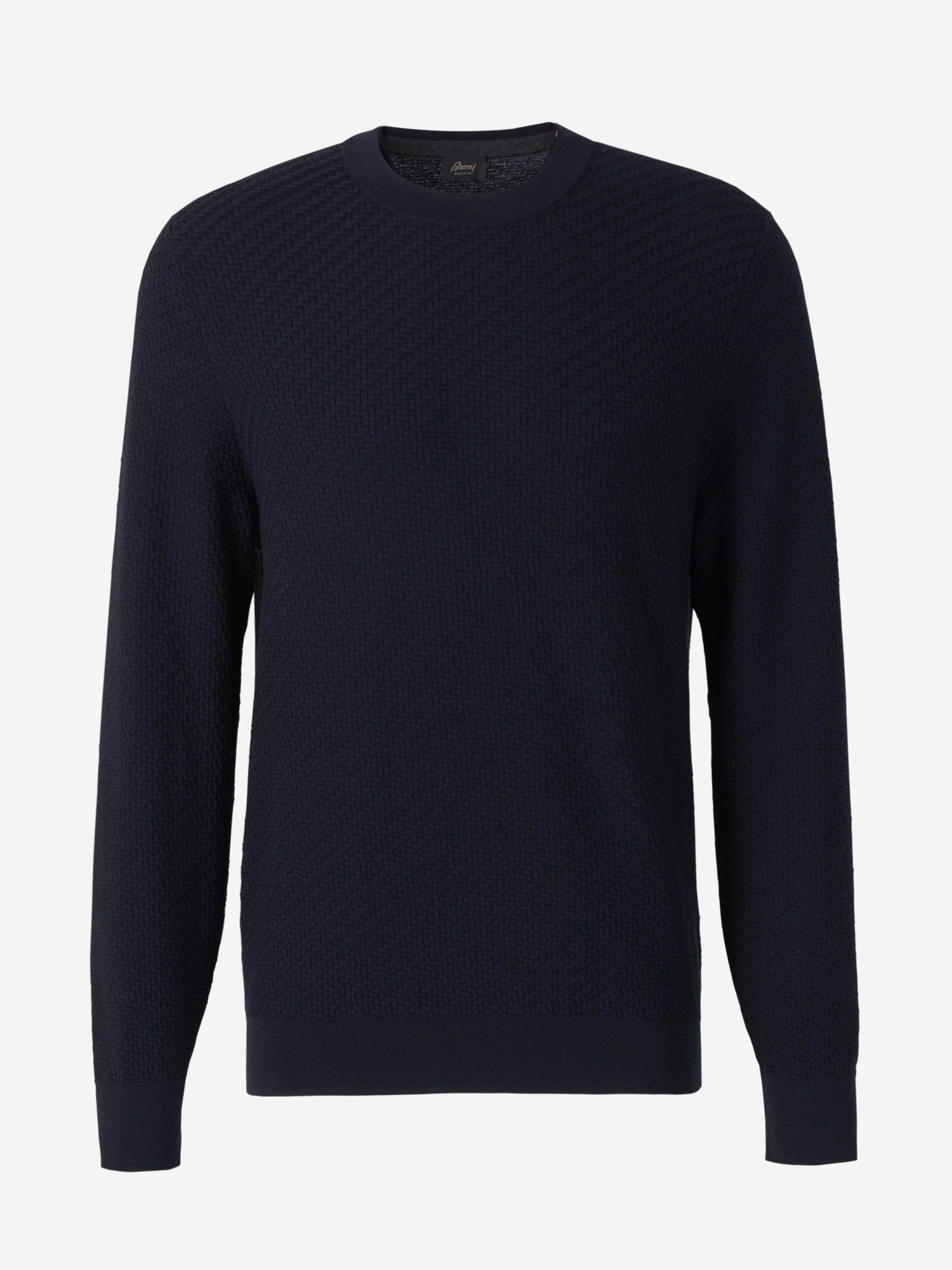 Outlet online Brioni Hombre Jersey Punto Lana color Burdeos sku 542-002114 02 - Foto 1