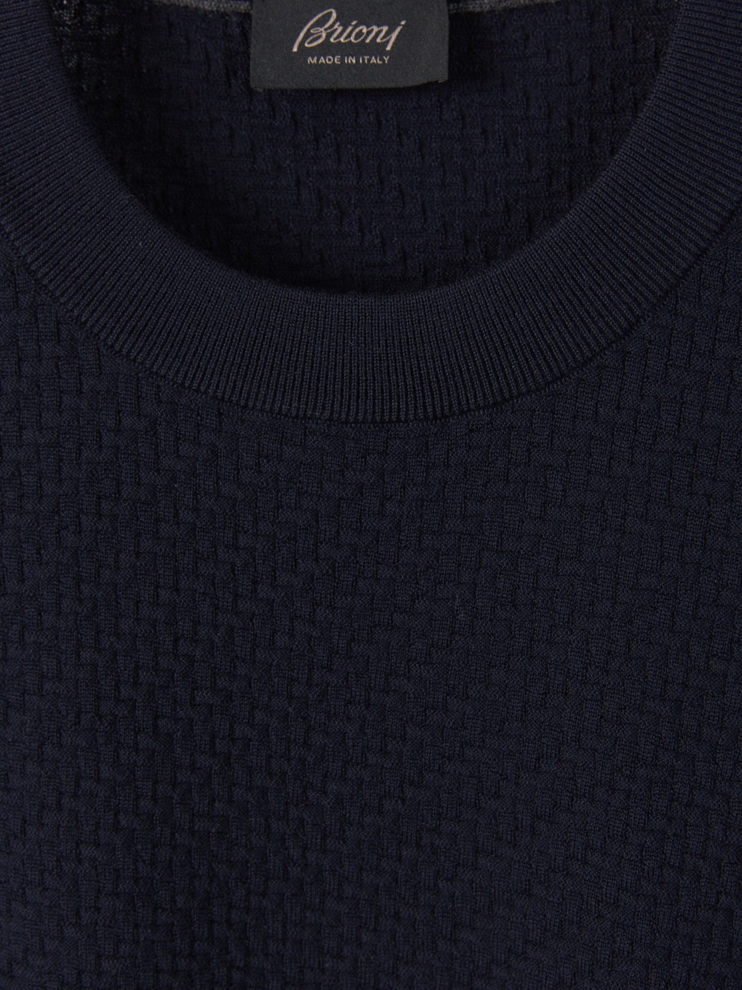 Outlet online Brioni Hombre Jersey Punto Lana color Burdeos sku 542-002114 02 - Foto 3