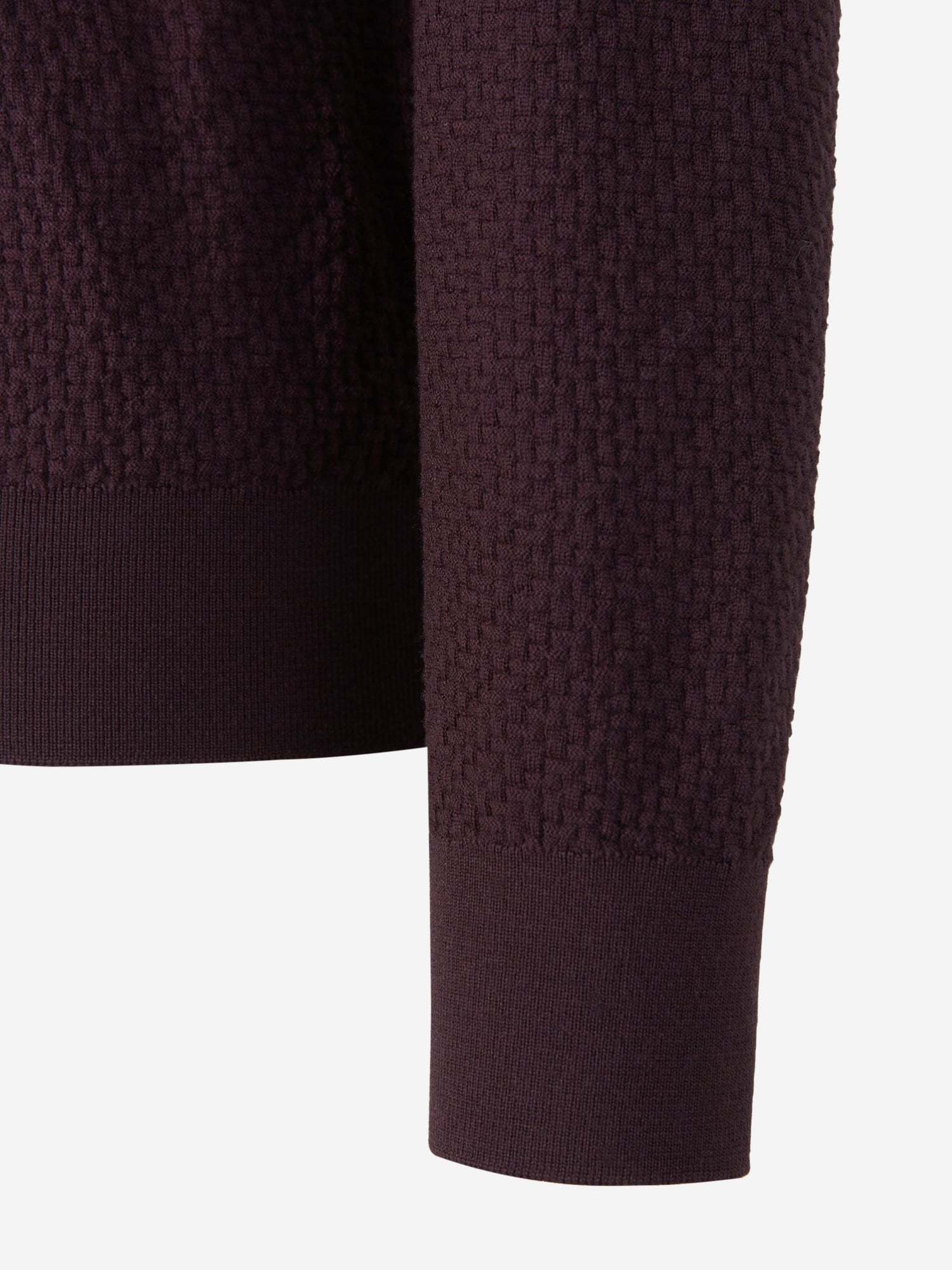 Outlet online Brioni Hombre Jersey Punto Lana color Burdeos sku 542-002114 02 - Foto 8