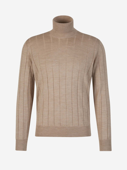 Outlet online Santa Eulalia Hombre Jersey Lana y Seda color Crema sku 542-002124 06 - Foto 1