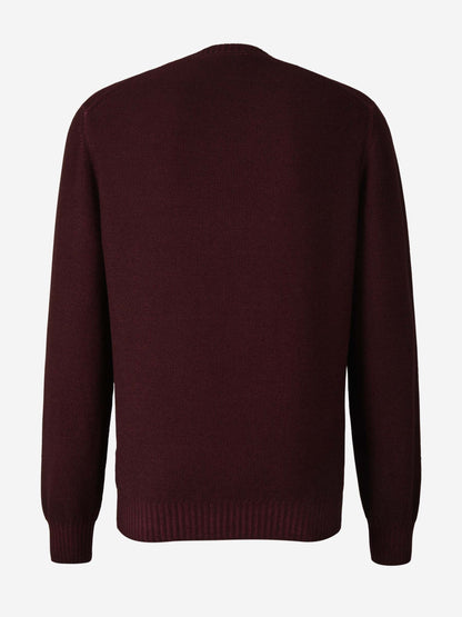Outlet online Santa Eulalia Hombre Jersey Punto Lana color Rojo Cereza sku 542-002125 04 - Foto 2