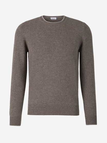 Outlet online Santa Eulalia Hombre Jersey Punto Lana color Terracota sku 542-002127 06 - Foto 6