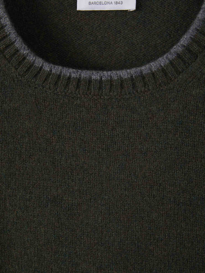 Outlet online Santa Eulalia Hombre Jersey Punto Lana color Terracota sku 542-002127 06 - Foto 12
