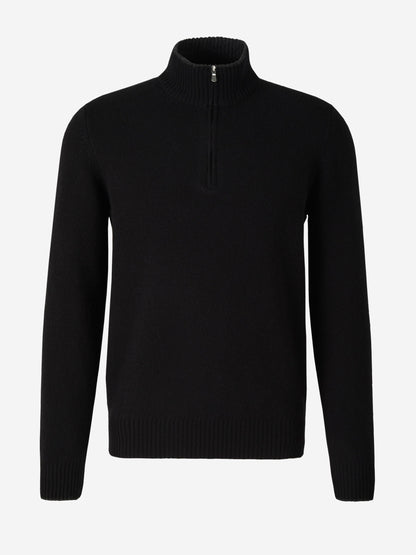 Outlet online Santa Eulalia Hombre Cárdigan Cuello Contraste Lana color Topo sku 542-002128 04 - Foto 1