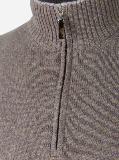Outlet online Santa Eulalia Hombre Cárdigan Cuello Contraste Lana color Azul Cobalto sku 542-002128 02 - Foto 15