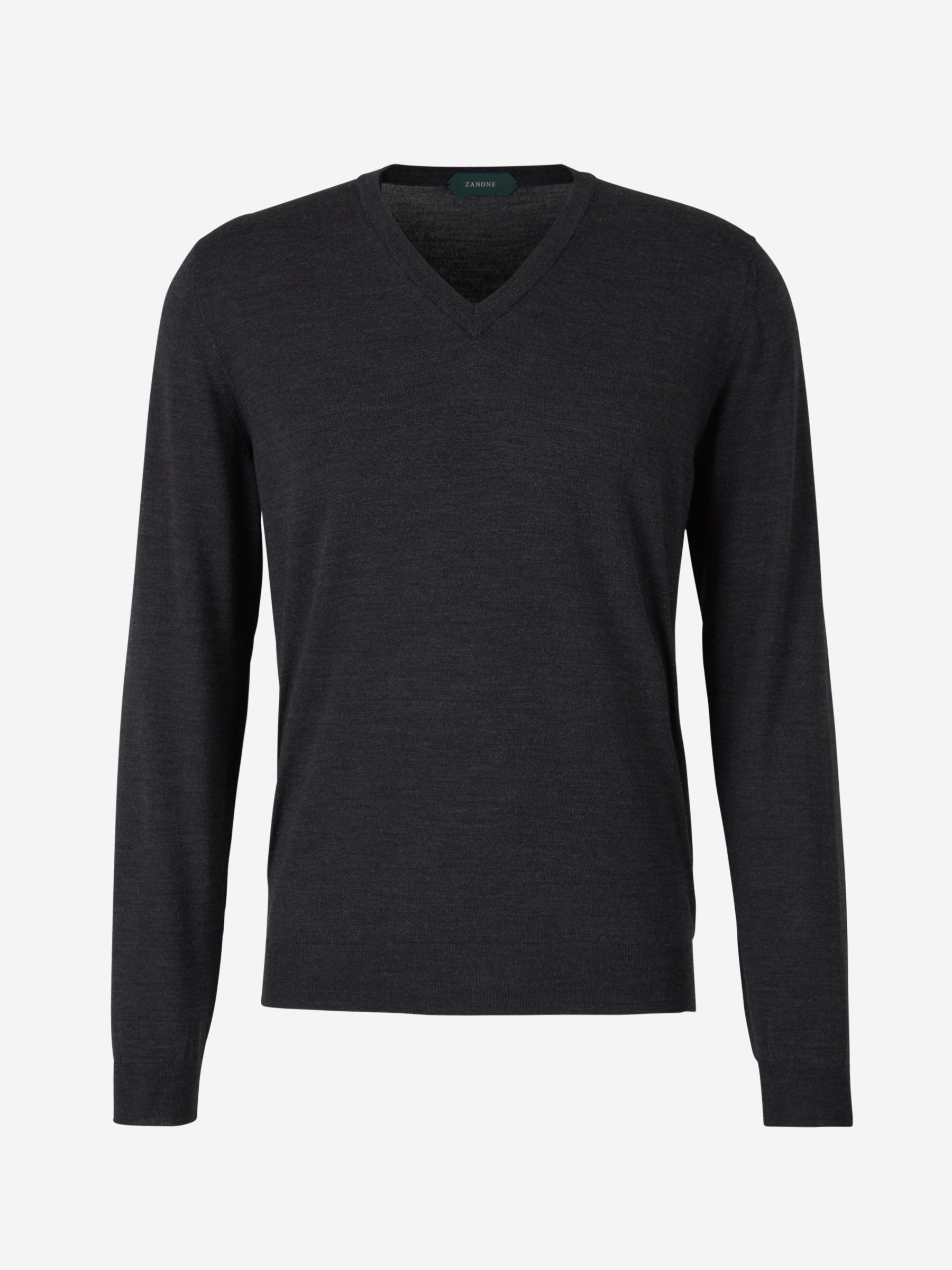 Outlet online Zanone Hombre Jersey Punto Lana color Azul Noche sku 542-002131 02 - Foto 1