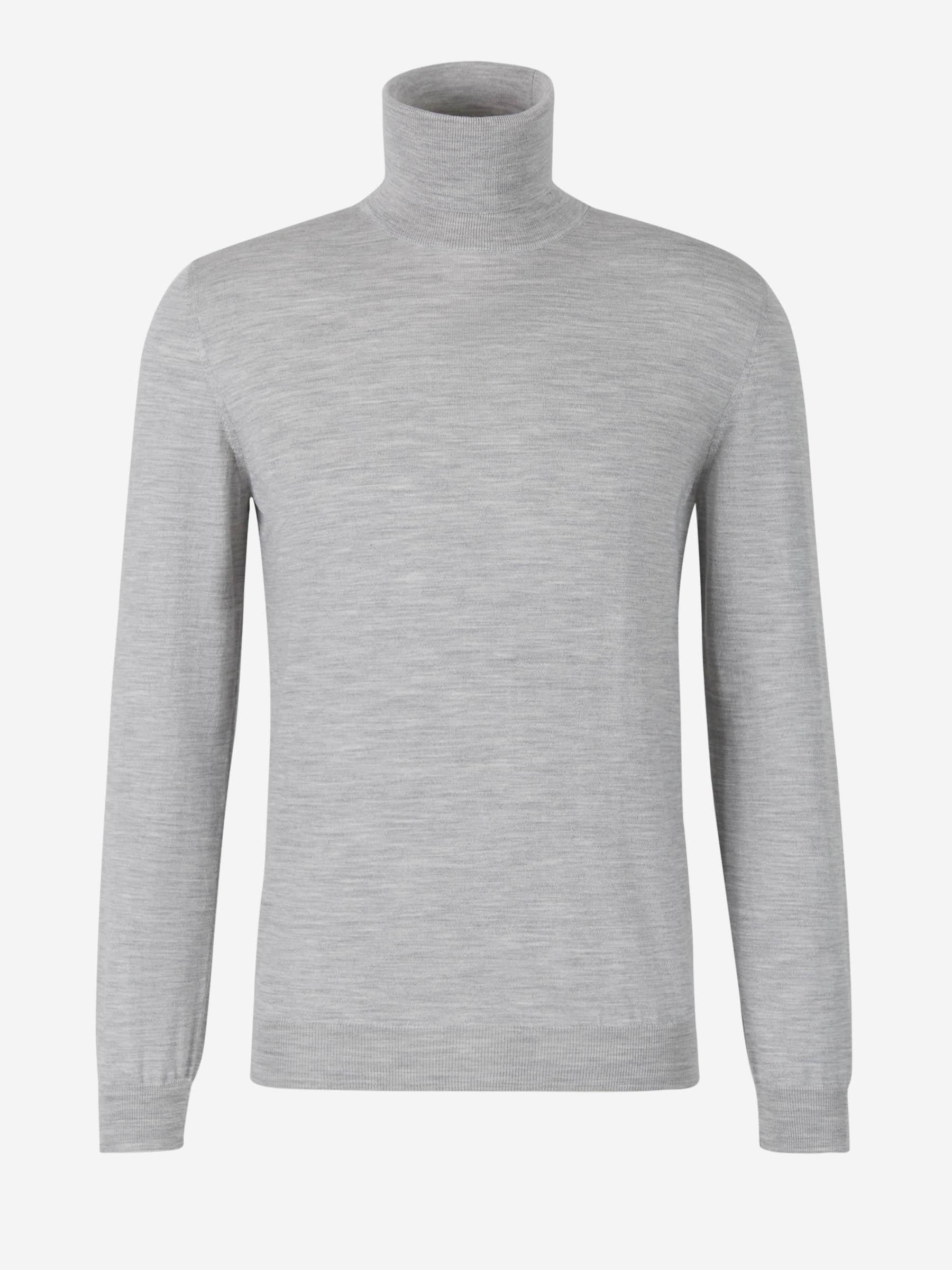 Outlet online Zanone Hombre Jersey Cuello Alto color Gris Claro sku 542-002132 02 - Foto 1
