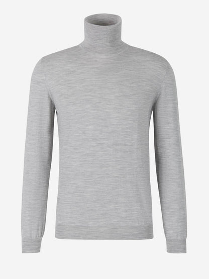 Outlet online Zanone Hombre Jersey Cuello Alto color Gris Claro sku 542-002132 02 - Foto 1