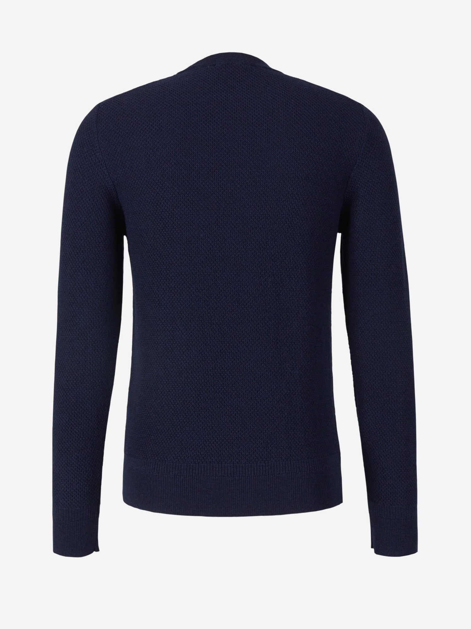 Outlet online Zanone Hombre Jersey Punto Texturizado color Azul Marino sku 542-002133 01 - Foto 2