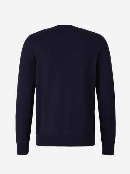 Outlet online Gran Sasso Hombre Jersey Cuello Redondo color Azul Noche sku 542-002147 01 - Foto 2