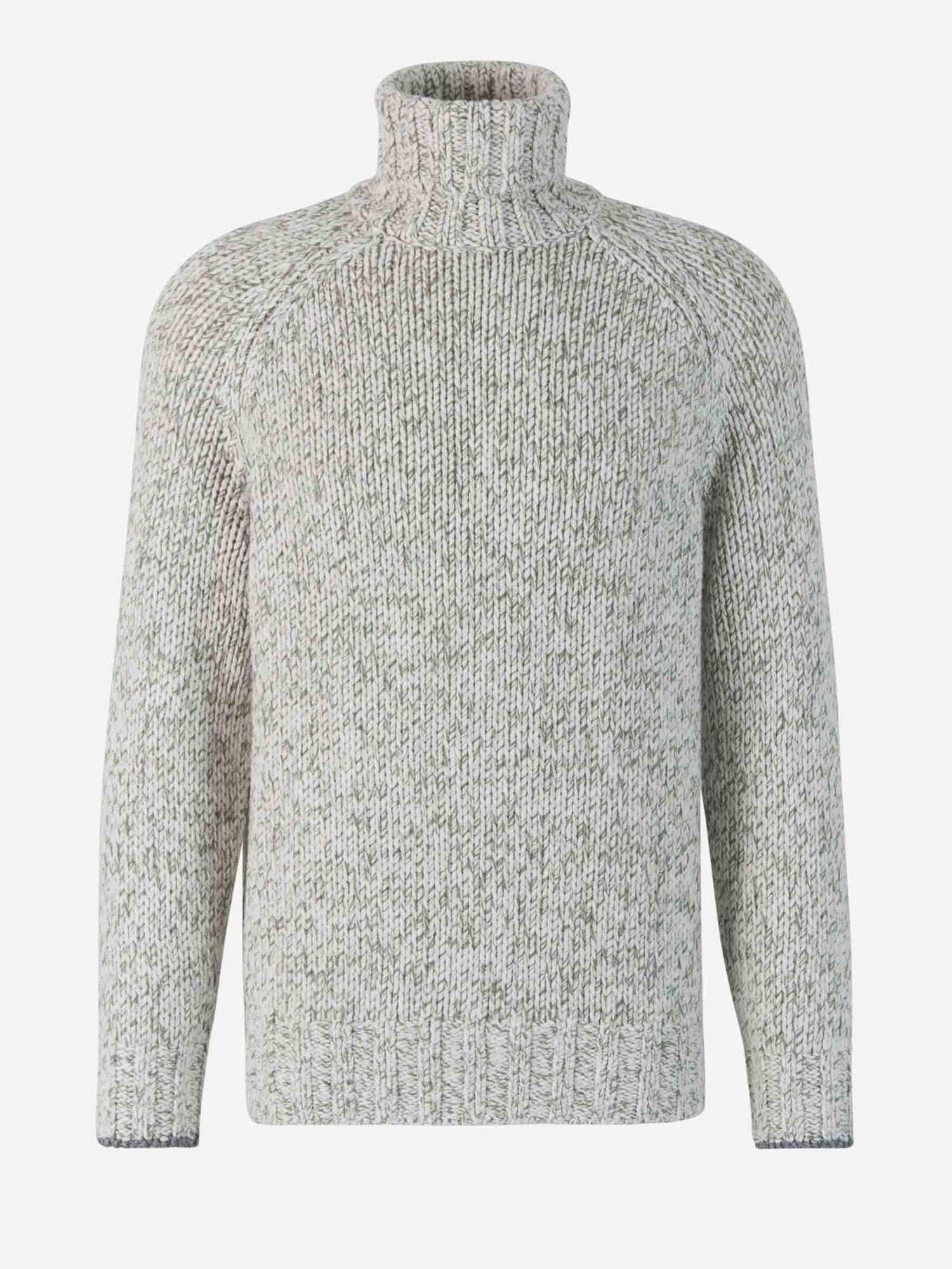 Outlet online Brunello Cucinelli Hombre Jersey Punto Chiné color Verde Militar sku 542-002167 01 - Foto 1
