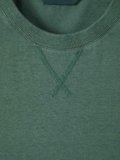 Outlet online Zanone Hombre Sudadera Cuello Redondo color Azul Cobalto sku 542-002214 02 - Foto 3