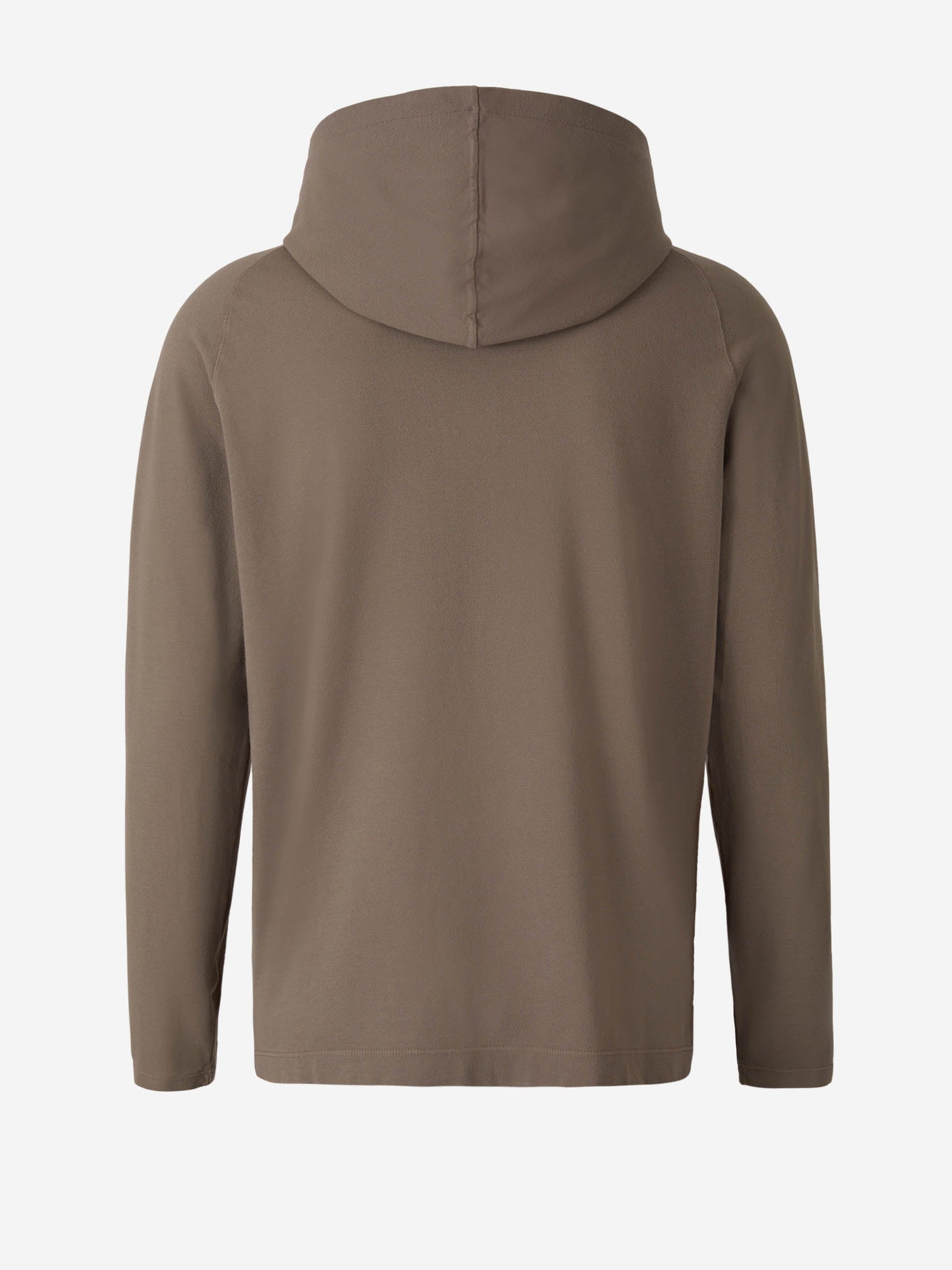 Outlet online Zanone Hombre Jersey Capucha Algodón color Verde Militar sku 542-002215 02 - Foto 5