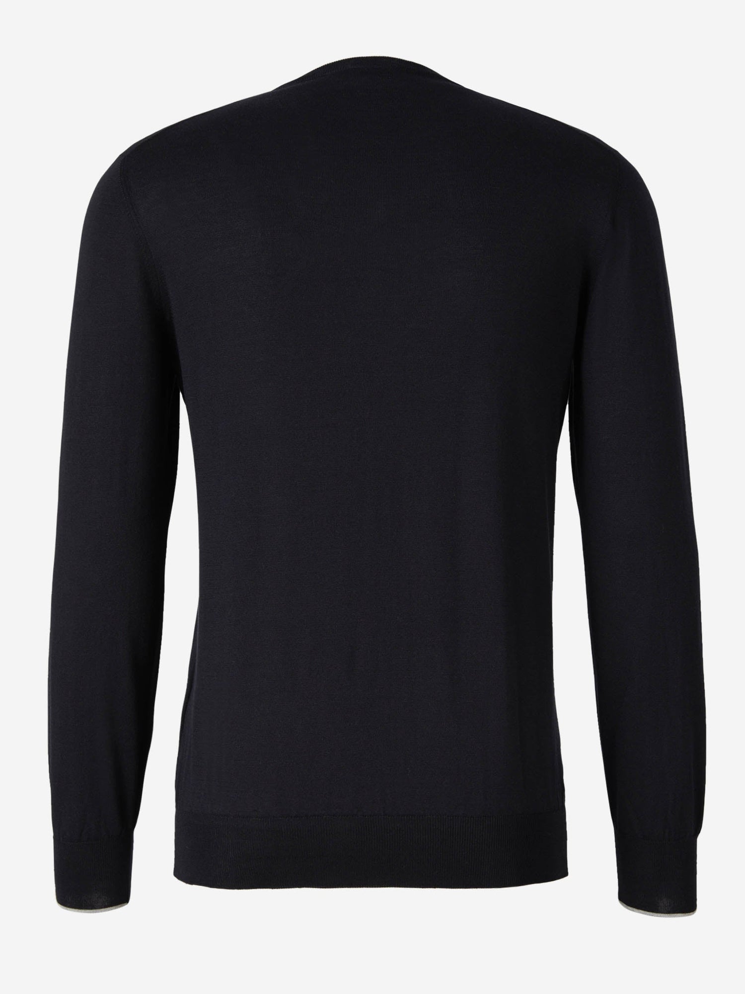 Outlet online Santa Eulalia Hombre Jersey Algodón y Seda color Azul Marino sku 542-002217 00 - Foto 2