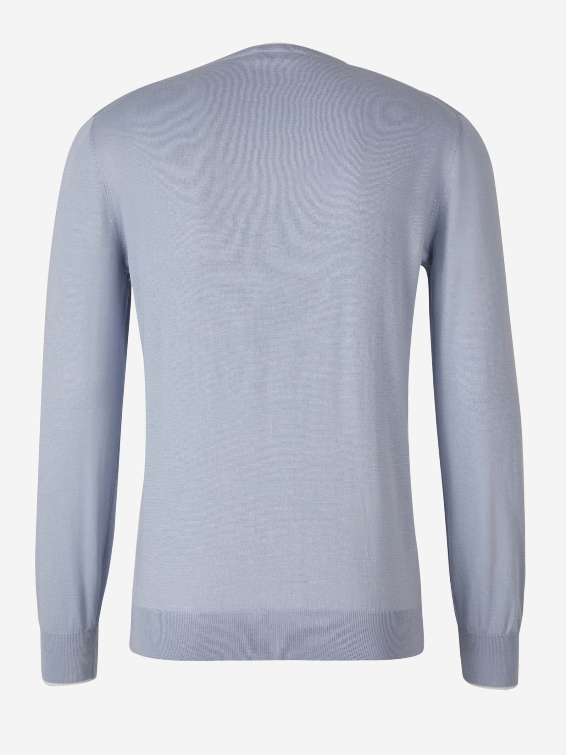 Outlet online Santa Eulalia Hombre Jersey Algodón y Seda color Azul Marino sku 542-002217 00 - Foto 6