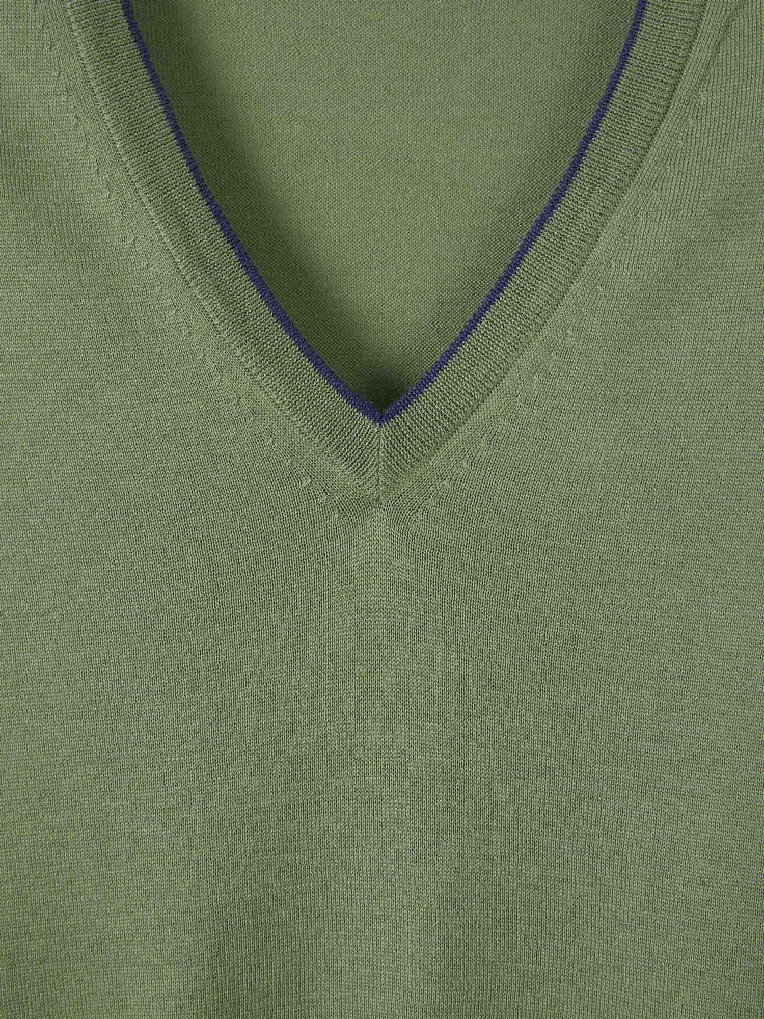 Outlet online Santa Eulalia Hombre Jersey Algodón y Seda color Azul Marino sku 542-002217 00 - Foto 11