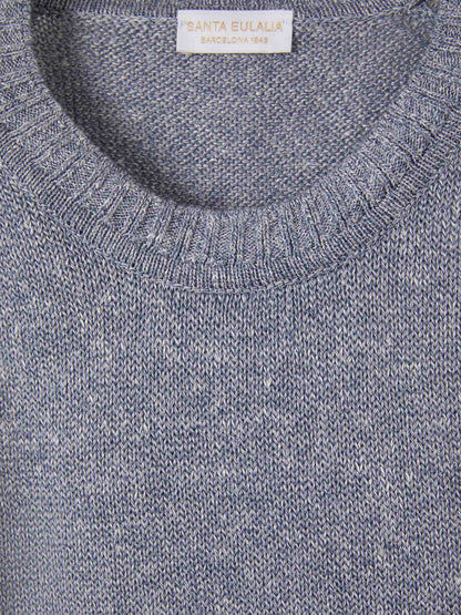 Outlet online Santa Eulalia Hombre Jersey Punto Lino color Topo sku 542-002218 01 - Foto 16