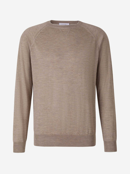 Cruciani Jersey Cashmere Y Seda color Verde Oscuro sku 542-002220 02 - Foto 1