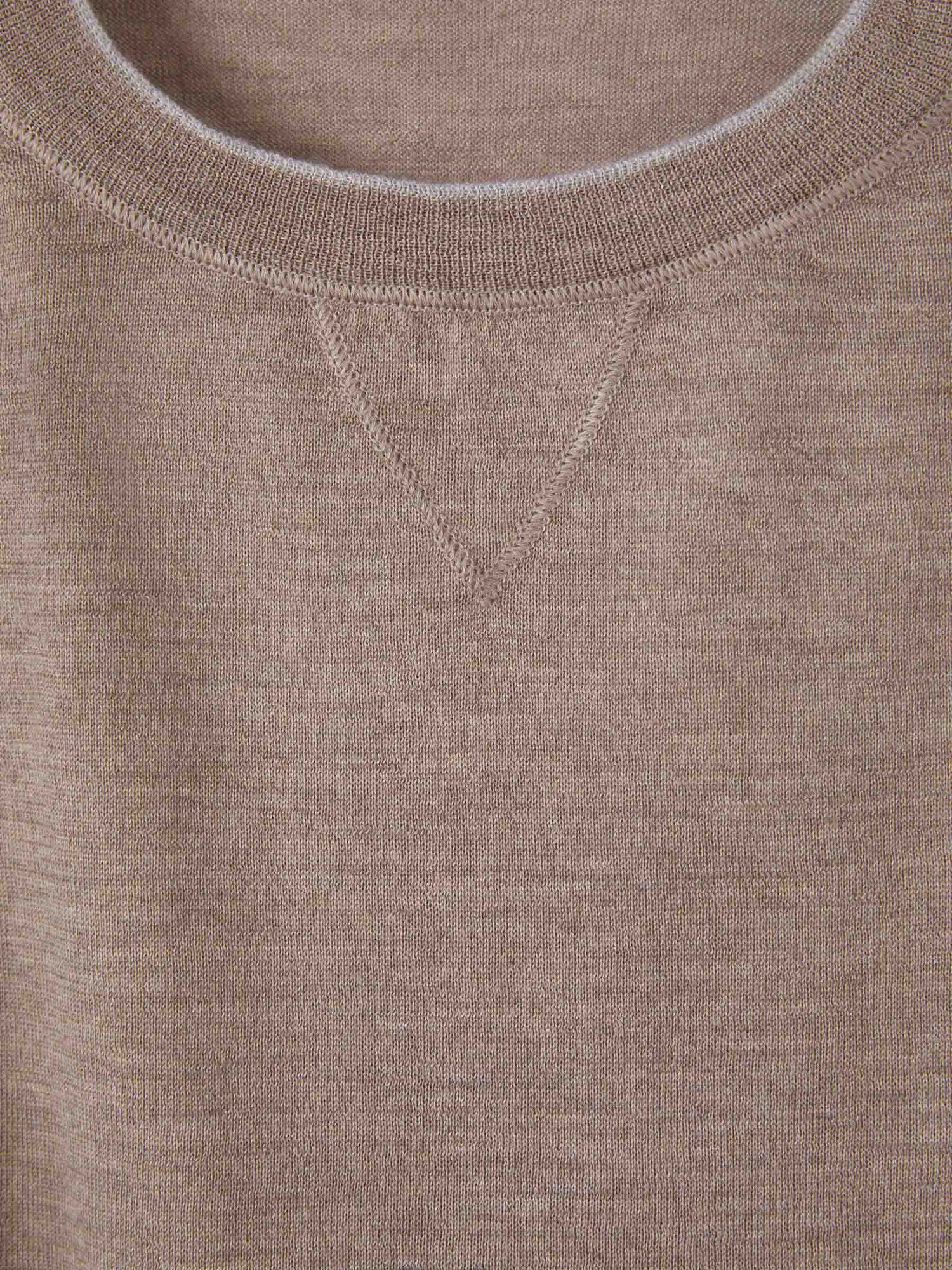 Outlet online Cruciani Hombre Jersey Cashmere Y Seda color Verde Oscuro sku 542-002220 02 - Foto 3