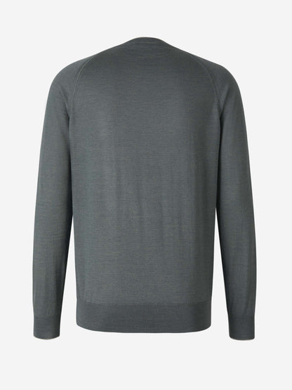 Outlet online Cruciani Hombre Jersey Cashmere Y Seda color Azul Marino sku 542-002220 03 - Foto 6