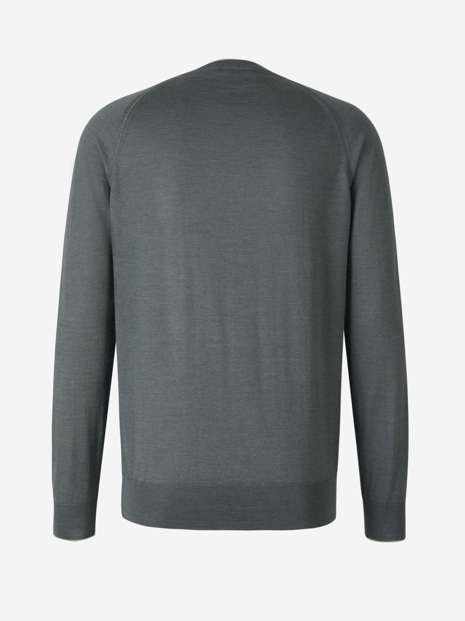 Outlet online Cruciani Hombre Jersey Cashmere Y Seda color Verde Oscuro sku 542-002220 02 - Foto 6