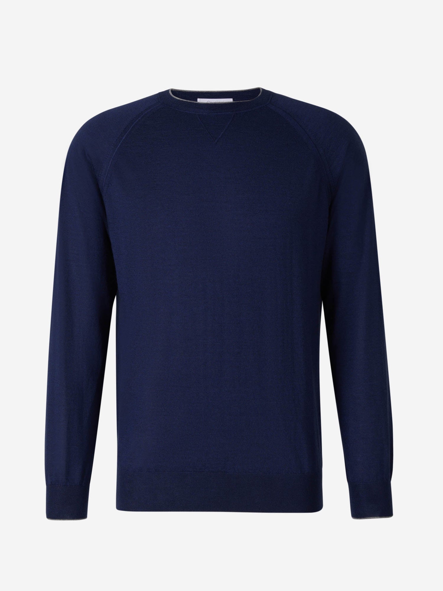 Outlet online Cruciani Hombre Jersey Cashmere Y Seda color Azul Marino sku 542-002220 03 - Foto 9