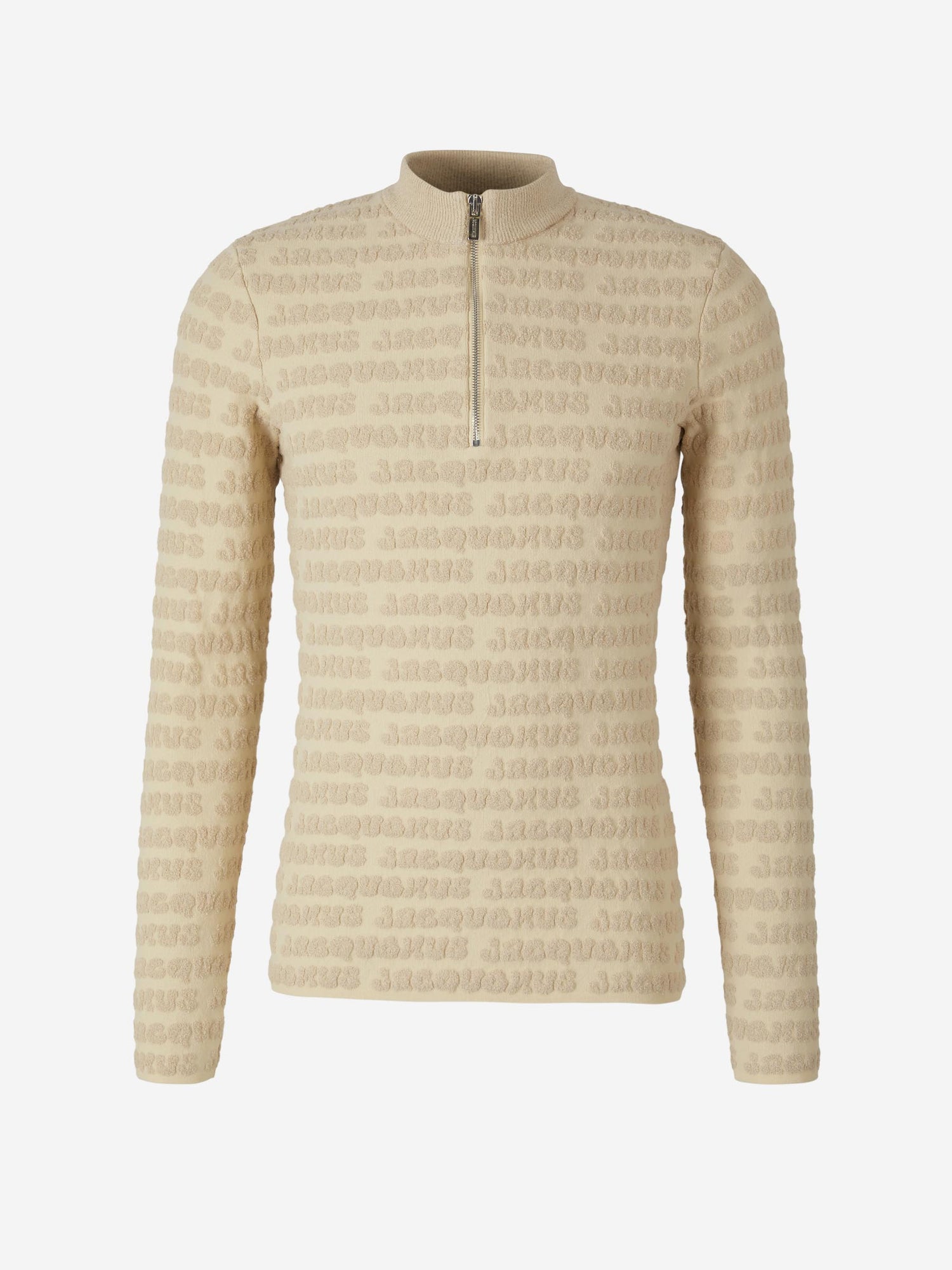 Outlet online Jacquemus Hombre Jersey Logo Jacquard color Beis sku 542-002223 00 - Foto 1