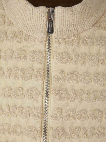 Outlet online Jacquemus Hombre Jersey Logo Jacquard color Beis sku 542-002223 00 - Foto 3