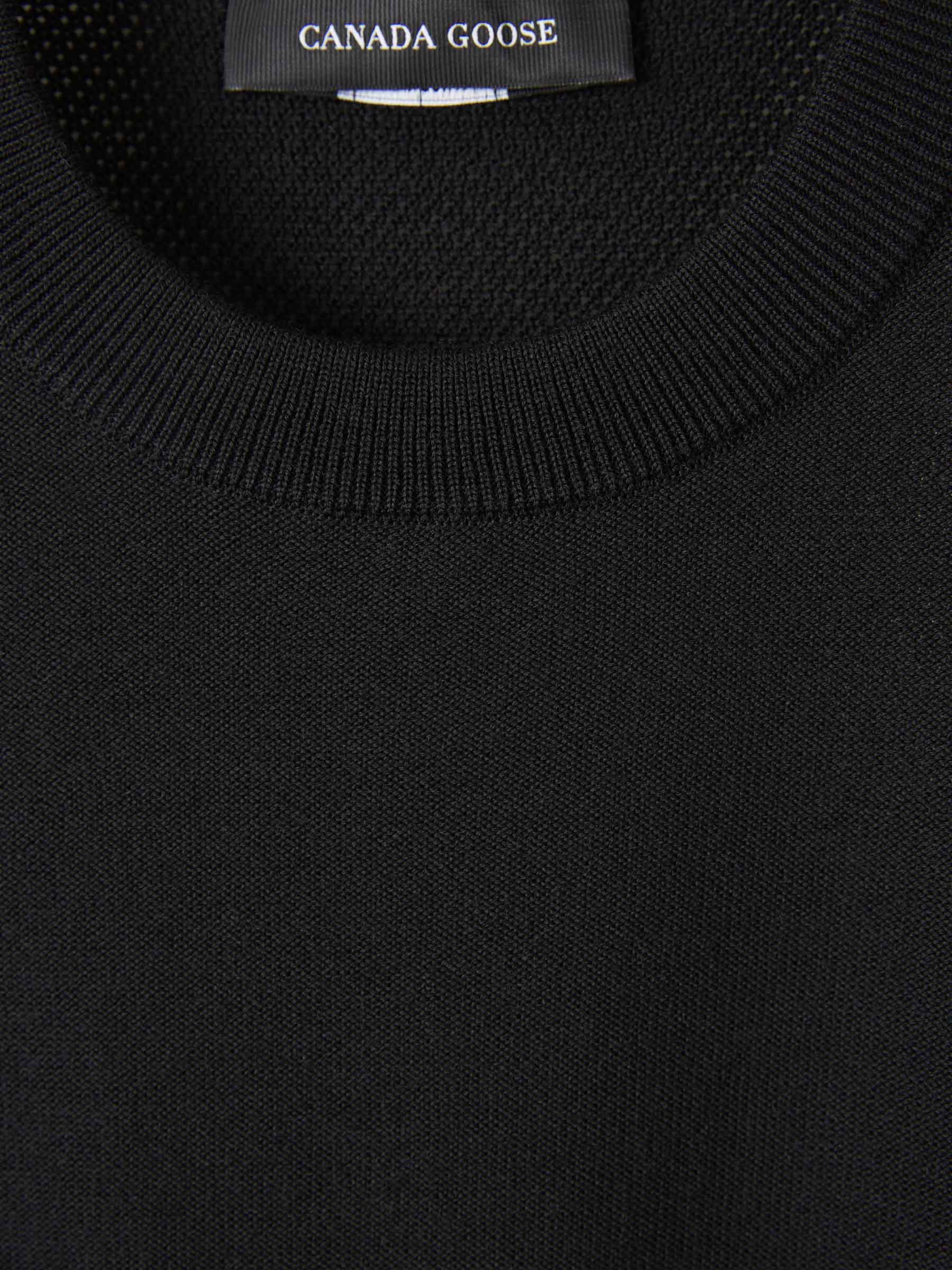Outlet online Canada Goose Hombre Jersey Dartmouth Lana color Gris Claro sku 542-002243 02 - Foto 3