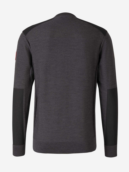 Outlet online Canada Goose Hombre Jersey Dartmouth Lana color Gris Claro sku 542-002243 02 - Foto 7