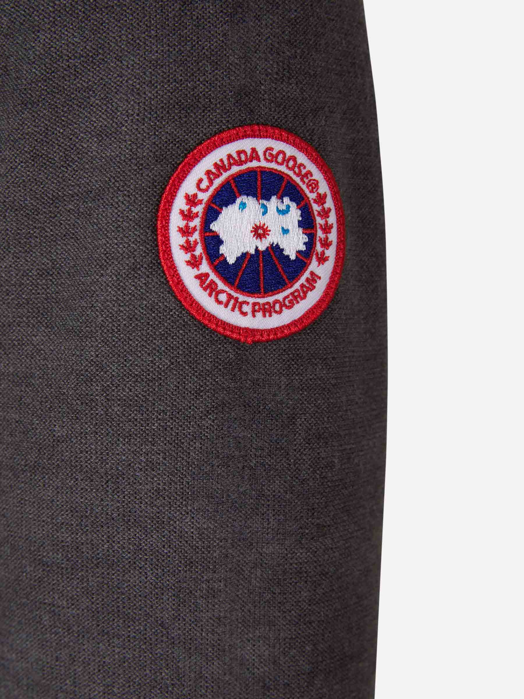 Outlet online Canada Goose Hombre Jersey Dartmouth Lana color Gris Claro sku 542-002243 02 - Foto 9