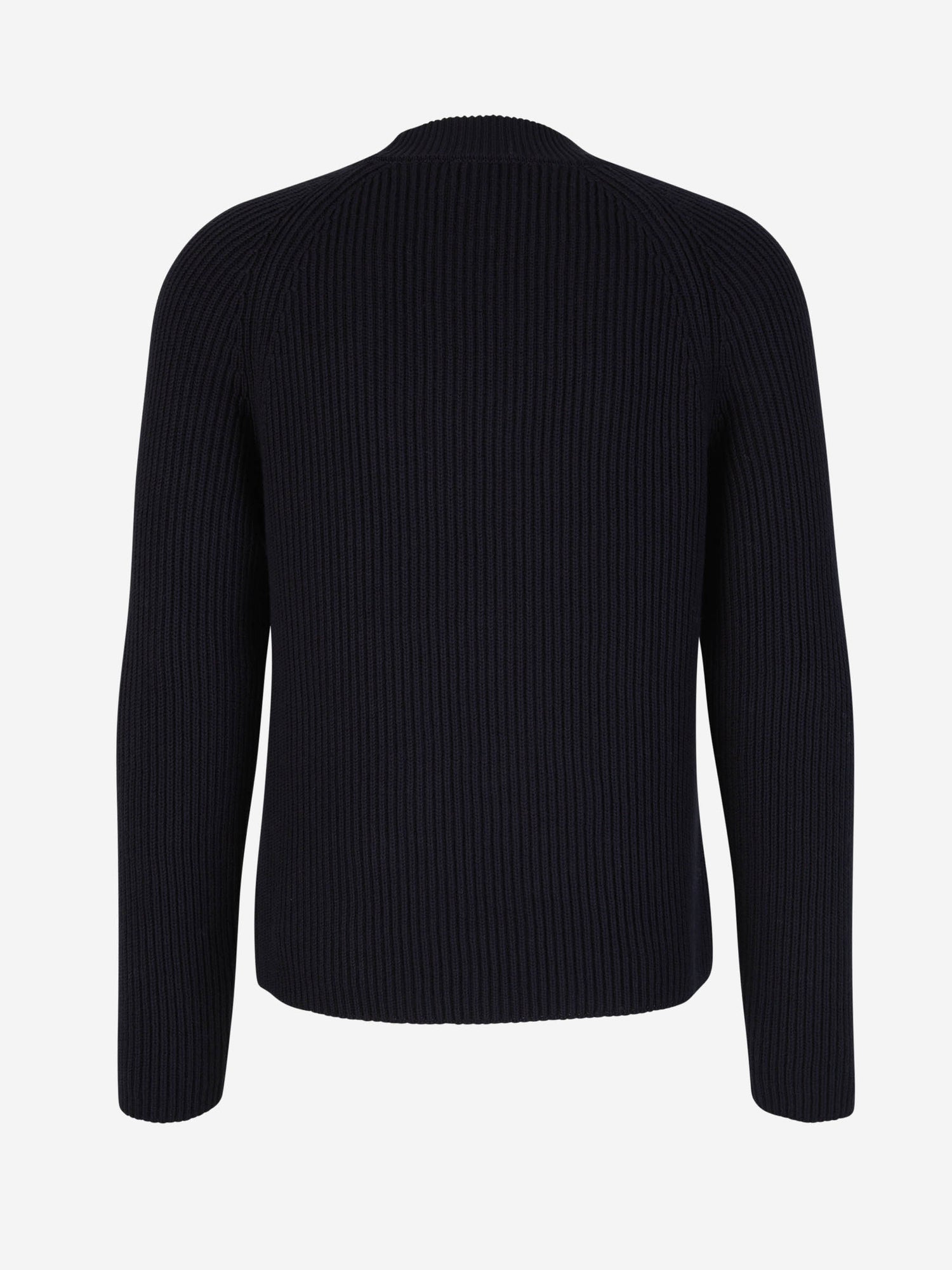 Outlet online Ami Paris Hombre Jersey Punto Trenzado color Azul Noche sku 542-002261 02 - Foto 3