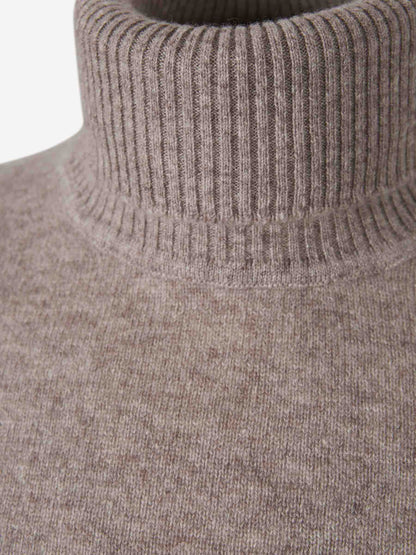 Outlet online Santa Eulalia Hombre Jersey Cuello Alto color Taupe sku 542-002299 05 - Foto 3