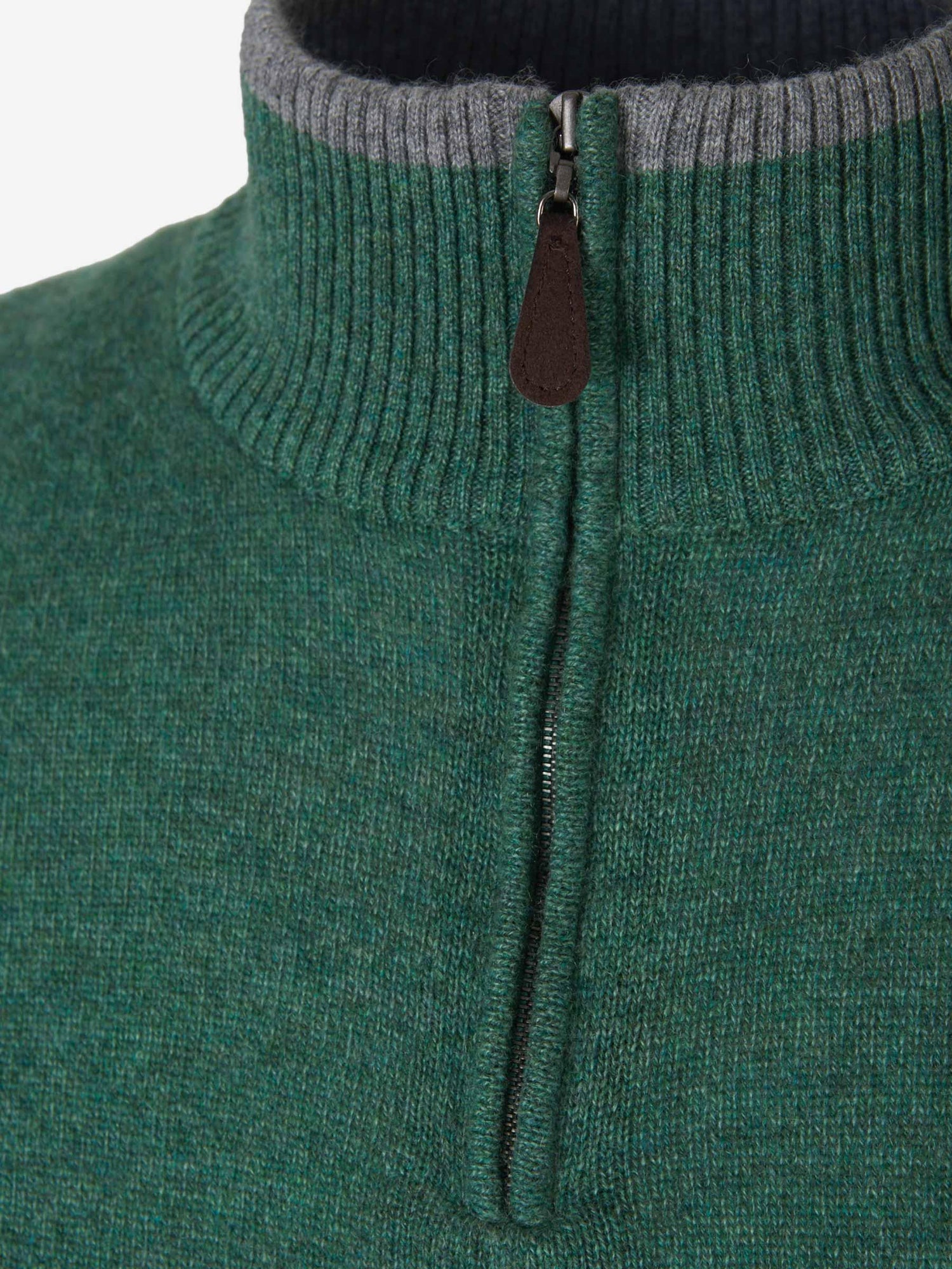 Outlet online Santa Eulalia Hombre Jersey Cashmere Cremallera color Verde Turquesa sku 542-002300 03 - Foto 7