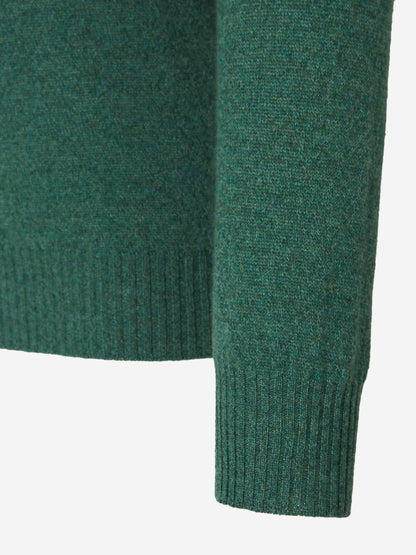 Outlet online Santa Eulalia Hombre Jersey Cashmere Cremallera color Verde Turquesa sku 542-002300 03 - Foto 8