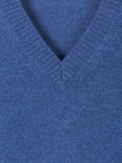 Outlet online Santa Eulalia Hombre Jersey Punto Cashmere color Marron Oscuro sku 542-002301 02 - Foto 3