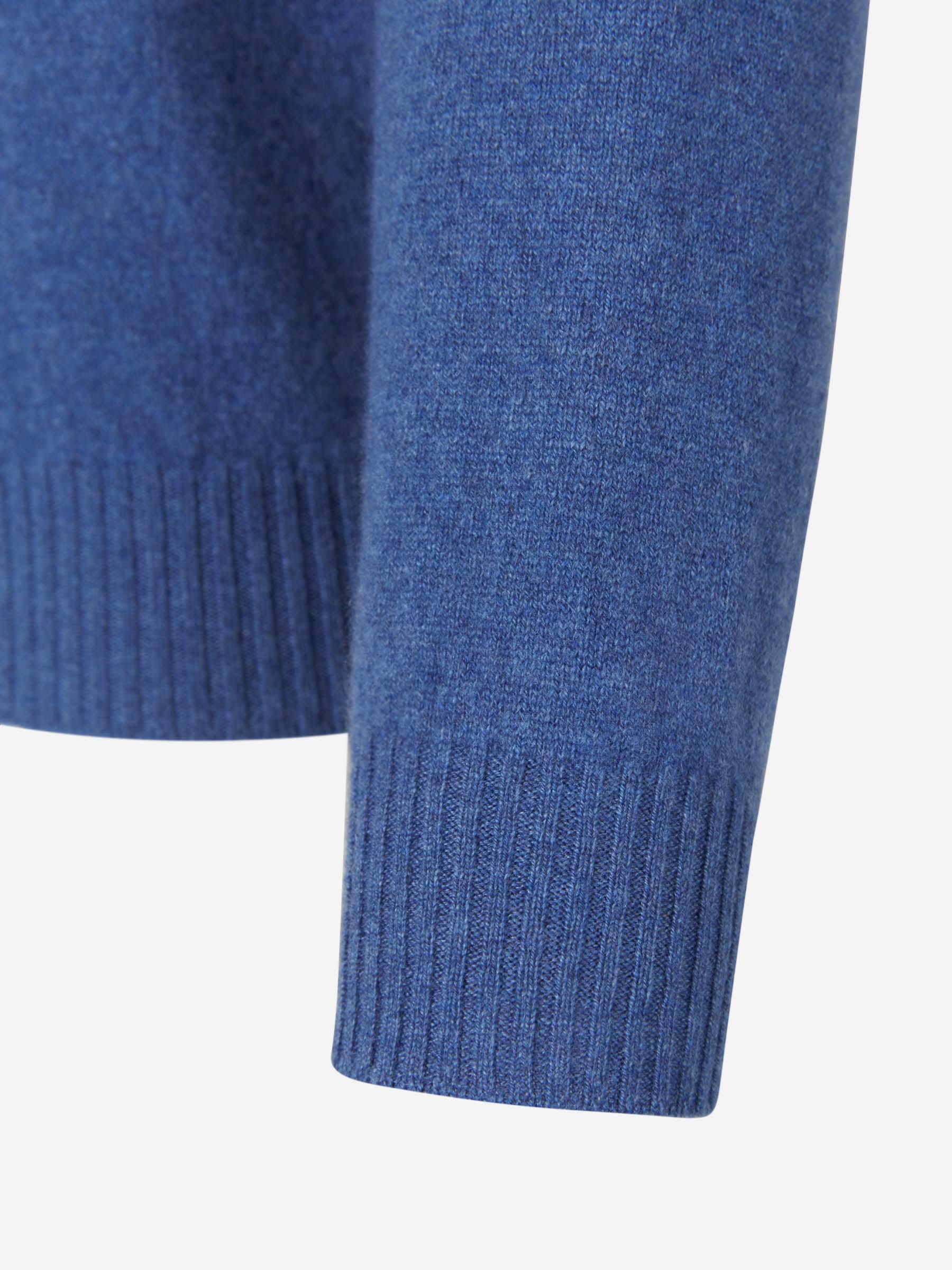Outlet online Santa Eulalia Hombre Jersey Punto Cashmere color Azul Denim sku 542-002301 01 - Foto 4