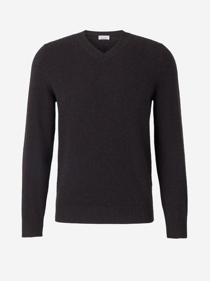 Outlet online Santa Eulalia Hombre Jersey Punto Cashmere color Marron Oscuro sku 542-002301 02 - Foto 5