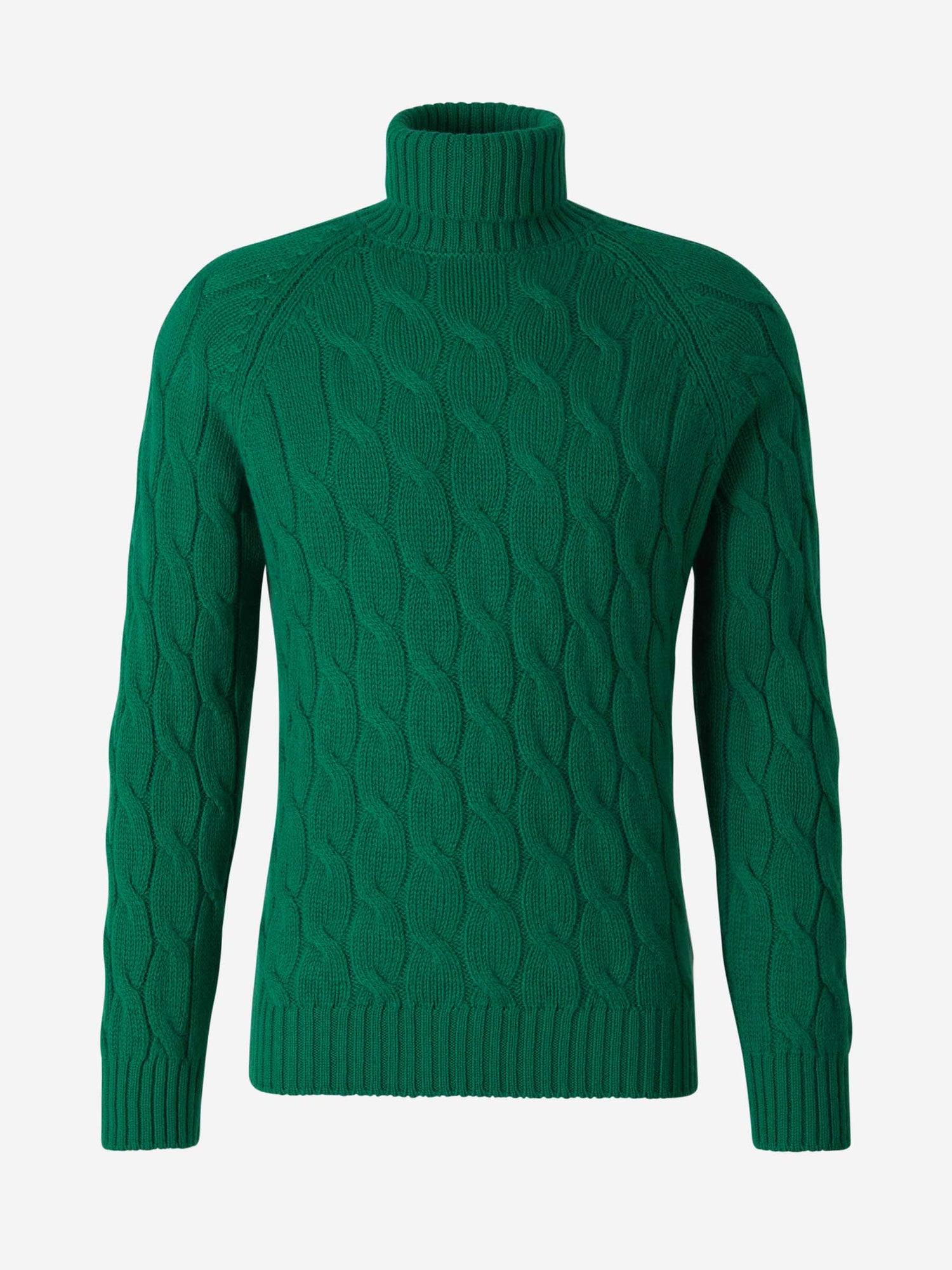 Outlet online Gran Sasso Hombre Jersey Trenzado Lana color Verde Claro sku 542-002305 01 - Foto 1