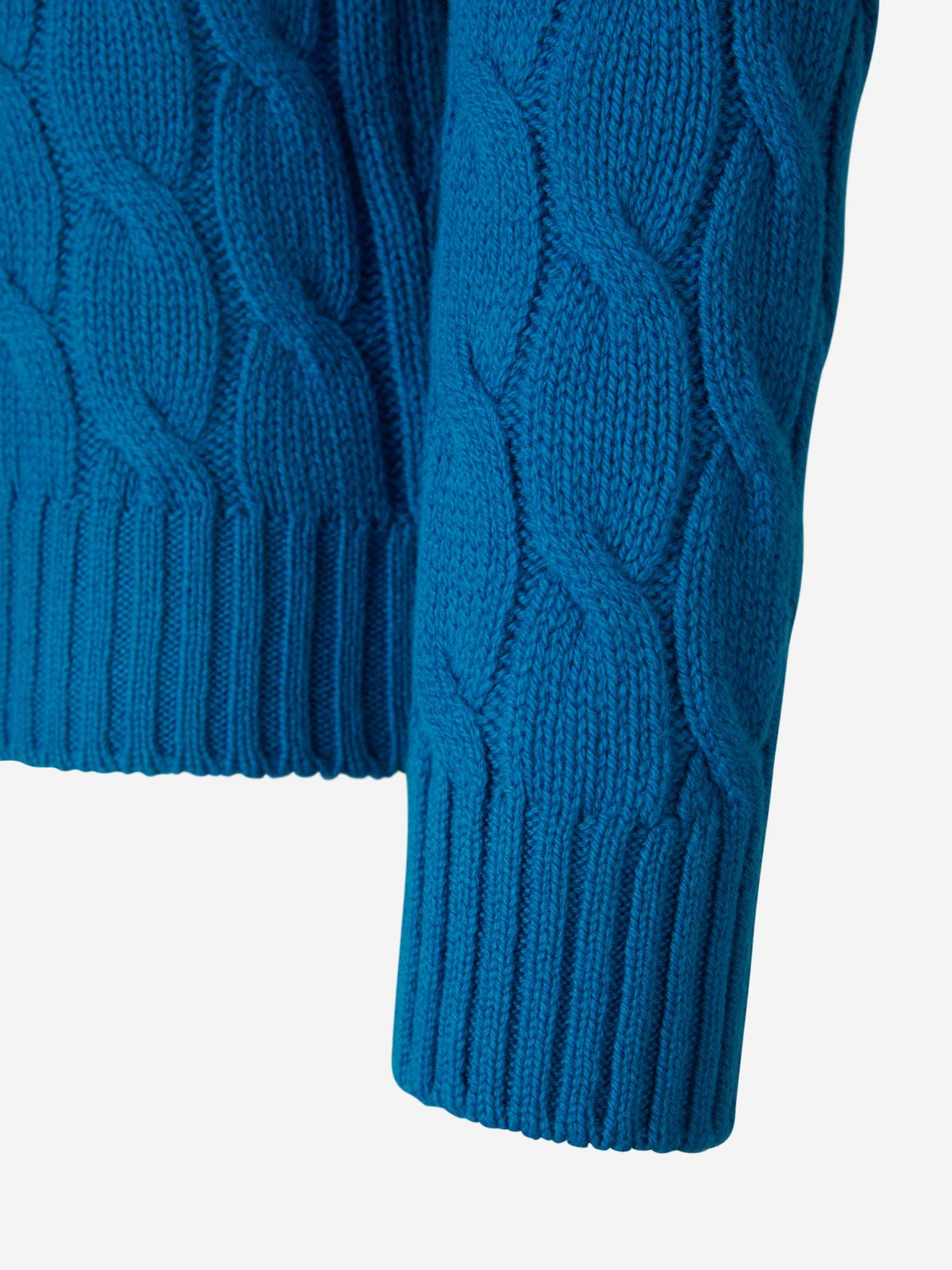 Outlet online Gran Sasso Hombre Jersey Trenzado Lana color Verde Claro sku 542-002305 01 - Foto 8