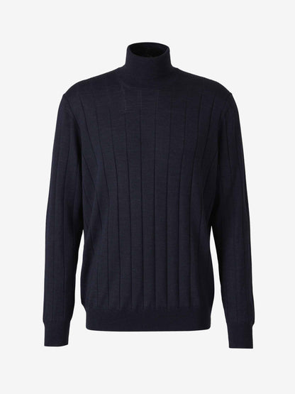 Santa Eulalia Hombre Barcelona Jersey Punto Lana color Azul Noche sku 542-002312 01 - Foto 1