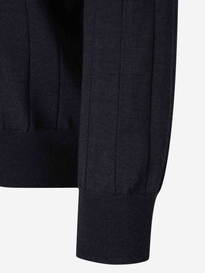 Santa Eulalia Hombre Barcelona Jersey Punto Lana color Azul Noche sku 542-002312 01 - Foto 4