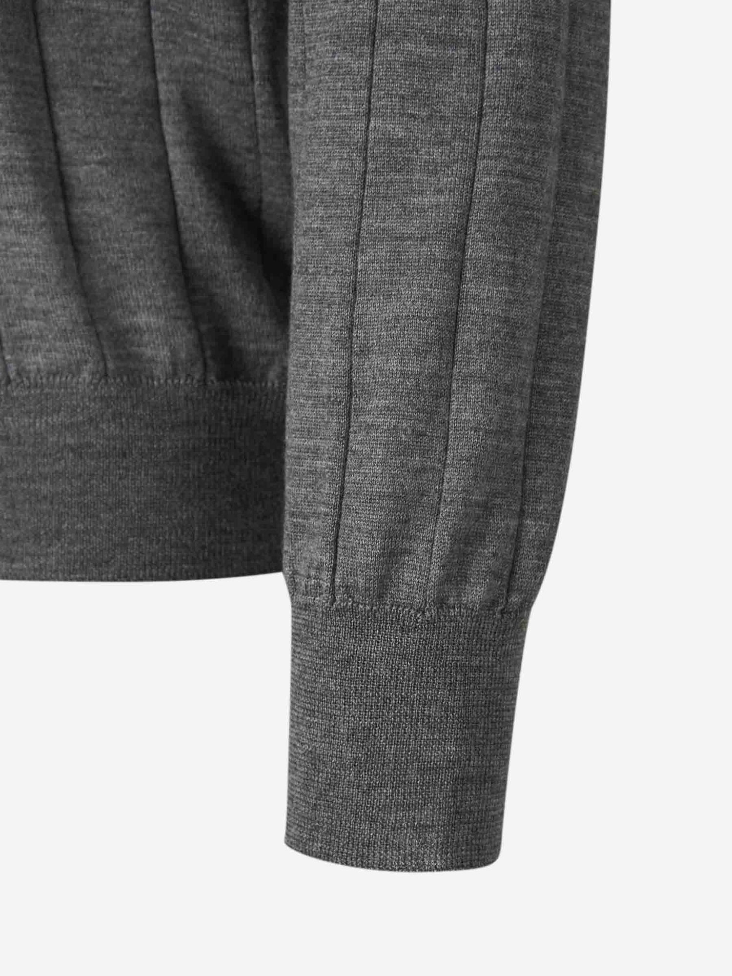 Santa Eulalia Hombre Barcelona Jersey Punto Lana color Gris Antracita sku 542-002312 02 - Foto 4