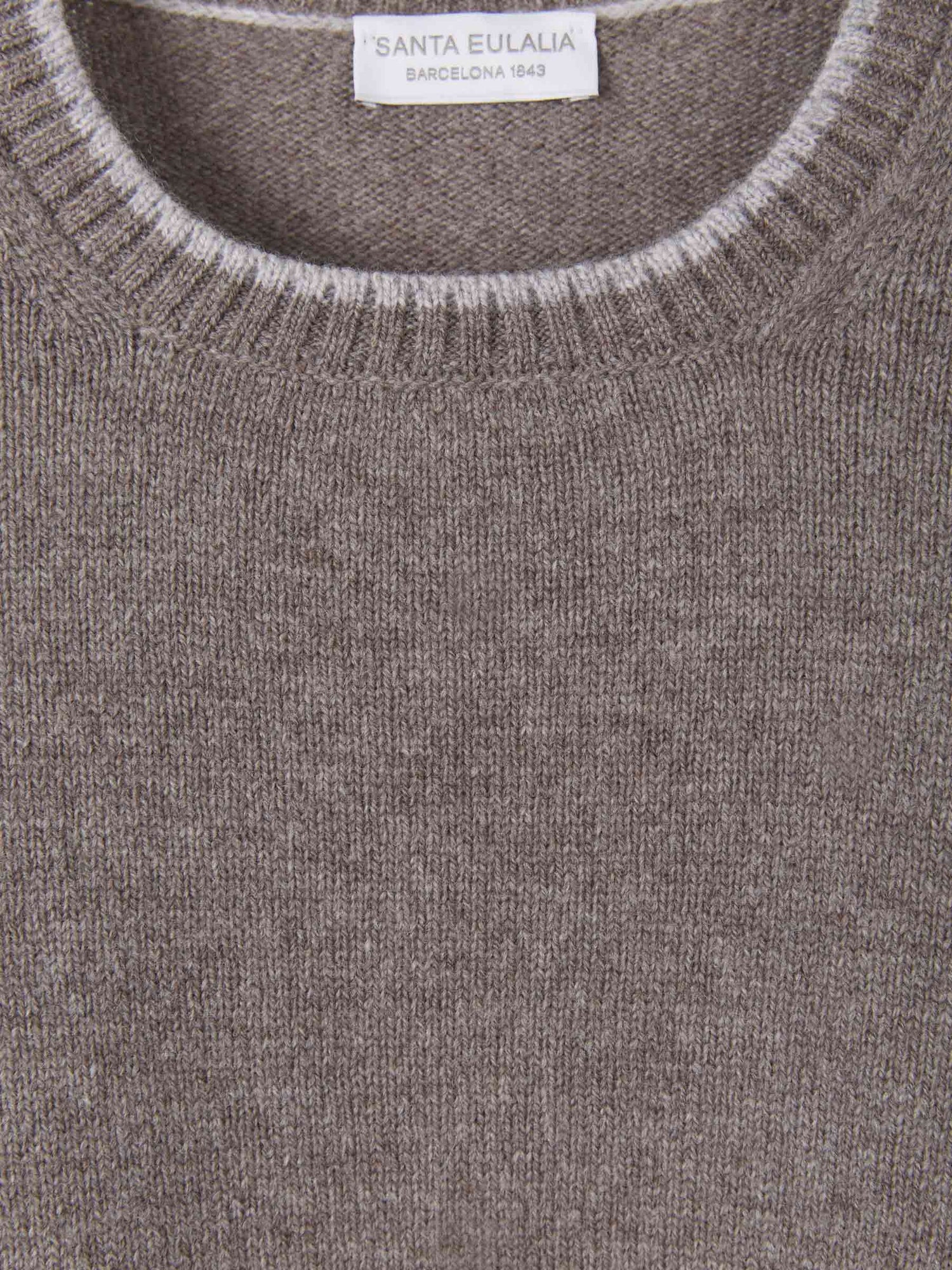 Outlet online Santa Eulalia Hombre Jersey Punto Lana color Verde Oscuro sku 542-002315 03 - Foto 3