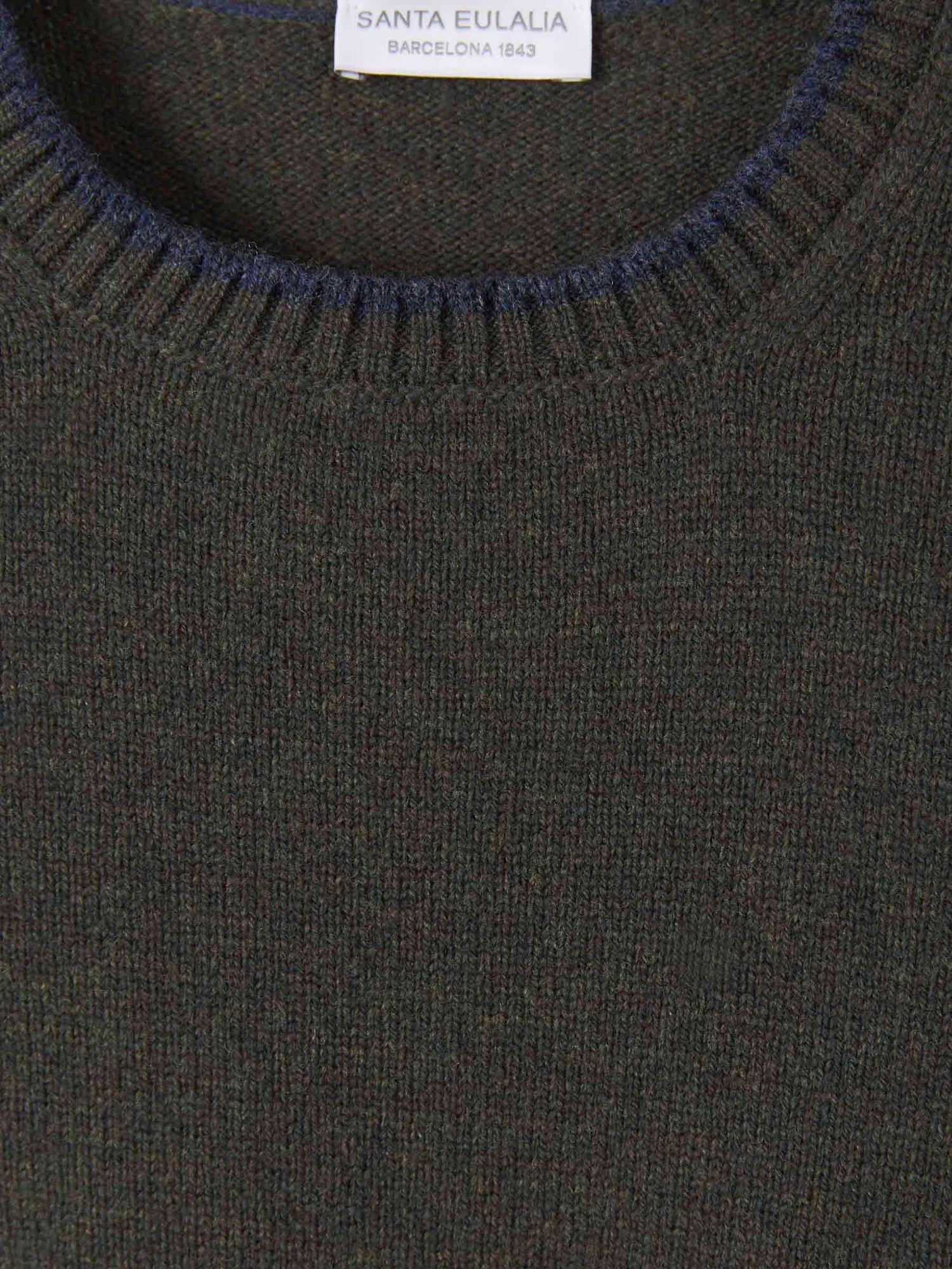 Outlet online Santa Eulalia Hombre Jersey Punto Lana color Topo sku 542-002315 02 - Foto 7