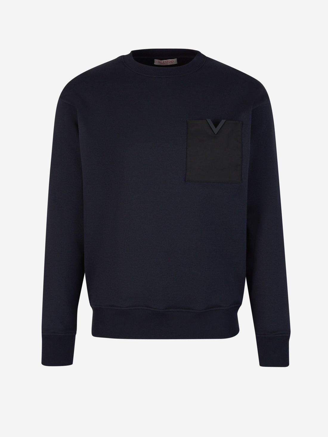 Valentino Hombre Barcelona Sudadera Crewneck Bolsillo color Azul Noche sku 542-002325 00 - Foto 1