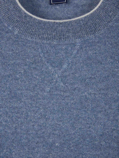 Outlet online Fedeli Hombre Jersey Cashmere y Lino color Azul Denim sku 542-002343 02 - Foto 3
