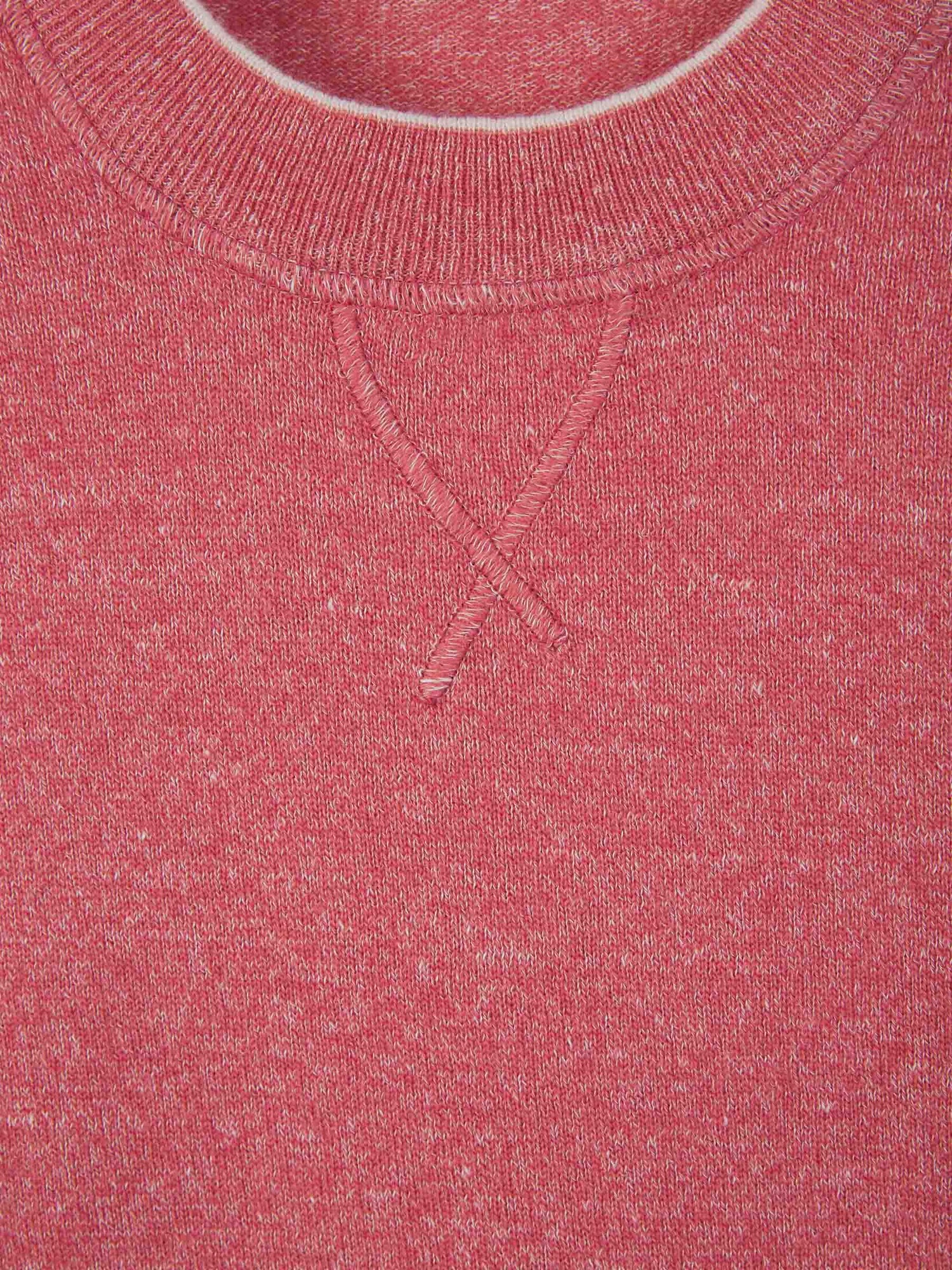 Fedeli Hombre Barcelona Jersey Cashmere y Lino color Rojo sku 542-002343 03 - Foto 3